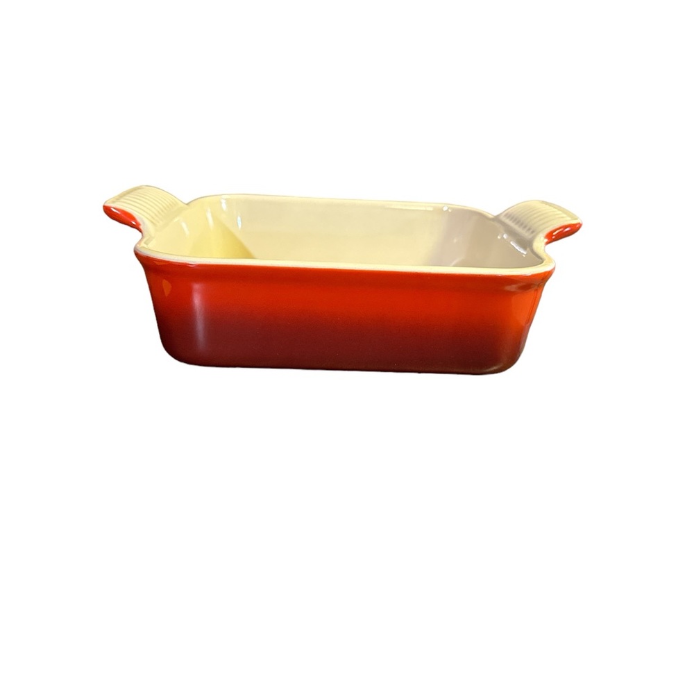 LeCreuset Baking Dish, 8x8, Red, Classic, NWOT